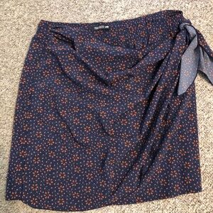 Toad and Co floral Sunkissed wrap skirt